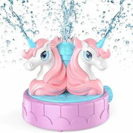 Detailed information about the product Unicorn Sprinkler Toddlers Toys Girls Summer Water Kids Play Outside Boys Yarn Activities Outdoor Splash Joy