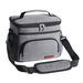 Unisex Insulated Lunch Bag,Cooler Tote,Reusable Lunch Box Organizer for Office,Picnic,Hiking,Beach,Leakproof with Adjustable Strap Color Grey. Available at Crazy Sales for $14.99
