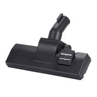 Detailed information about the product Universal 32mm Dia. Vacuum Cleaner Nozzle Brush -Adjustable Floor Carpet Nozzle Brush Vacuum Attachment For Household Cleaning, Swivel Wheel For Thorough Cleaning, Durable Plastic Material, Black