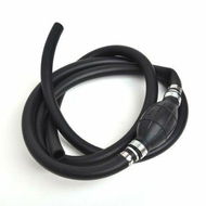 Detailed information about the product Universal 5/16-inch Gas Hose Fuel Line Assembly Primer Bulb For Boat Outboard Marine Black.