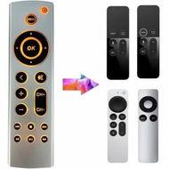 Detailed information about the product Universal Backlit Remote Replacement for Apple TV 4K/ Gen 1 2 3 4/ HD A2843 A2737 A2169 A1842 A1625 A1427 A1469 A1378 A1218,No Voice Function