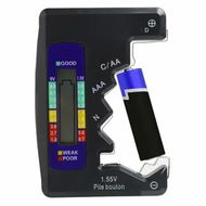 Detailed information about the product Universal Battery Tester Checker,Digital Battery Capacity Level Tester for C AA AAA D N 9V 1.5V Button Cell Small Mini Batteries Black
