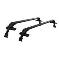 Detailed information about the product Universal Car Roof Rack Cross Bars 90cm Aluminium Adjustable Lockable 75kg Clamps