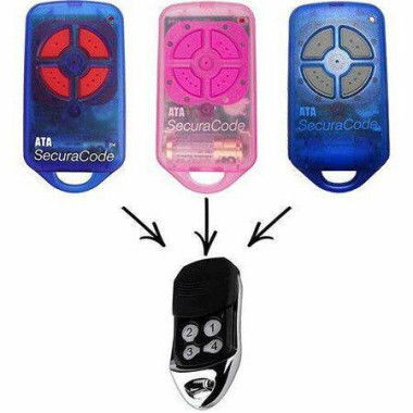 Universal Garage Door Remote For ATA PTX4 Garage Door Remote Control Transmitter 4 Buttons Garage Door Remote Controller