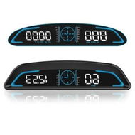 Detailed information about the product Universal GPS HUD: 5.5' LCD Display with Speedometer, Fatigue Alert, and Overspeed Alarm for All Vehicles