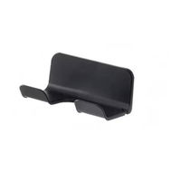 Detailed information about the product Universal Hair Dryer Holder,Blow Dryer Hanger Wall Mount for Hair Dryer Hook with Plug Cord Organizer Self Adhesive (1 Pack Black)