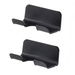 Universal Hair Dryer Holder,Blow Dryer Hanger Wall Mount for Hair Dryer Hook with Plug Cord Organizer Self Adhesive (2 Pack Black). Available at Crazy Sales for $7.99