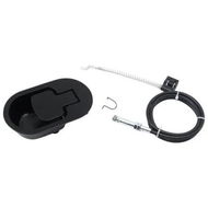 Detailed information about the product Universal Heavy Duty Metal Pull Recliner Handle with Cable, 4.7 inch to 5.2 inch, Fits Ashley and Other Brands Chair Release Handle for Sofa or Recliner