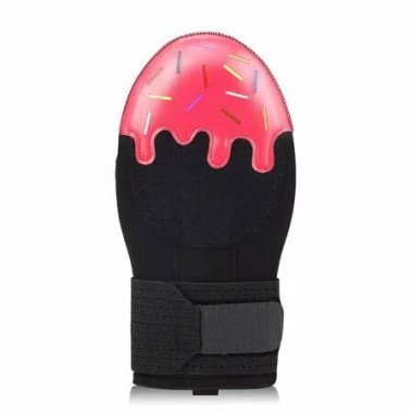 Universal Left and Right Hand Baseball Sliding Glove,Embroidery Pattern,Elastic Baseball Hand Protector,Softball Sliding Glove Size L Color Red