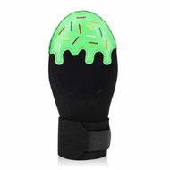 Detailed information about the product Universal Left and Right Hand Baseball Sliding Glove,Embroidery Pattern,Elastic Baseball Hand Protector,Softball Sliding Glove Size S Color Green