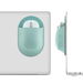 Universal Stick-On Mouse Pouch,Holder for Wireless Mouse,Sleeve for Laptop,Reusable Adhesive,No Glue Residue,Compatible with iPad or MacBook (Green). Available at Crazy Sales for $7.99