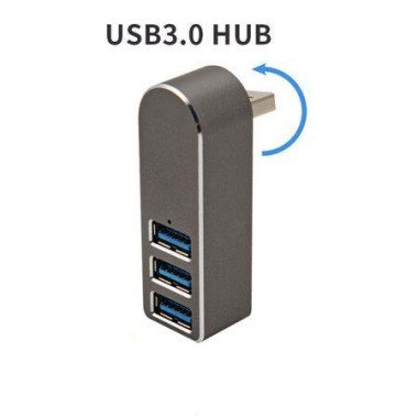 Universal USB Hub 3-Port USB 3.0 Charger High-Speed Mini Hub Socket Splitter.