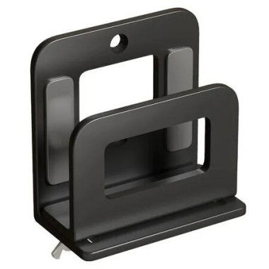 Universal Wall Mount Holder for Small Devices, Heavy Duty Cable Box, Router, Modem Mount Bracket, Black