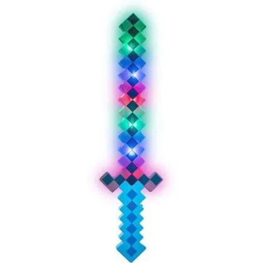 Unleash the Power of Minecraft: LED Sword Toy for Immersive Play(Random Color)