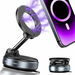 Upgraded 360 Degree Vacuum Magnetic Phone Holder,Magnetic Car Phone Mount,Hands-Free Suction Cup Phone Holder,Car Mount. Available at Crazy Sales for $24.99