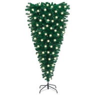 Detailed information about the product Upside-down Artificial Christmas Tree with LEDs 120 cm Green