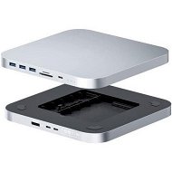 Detailed information about the product USB-C Hub With Dual Hard Drive Enclosure Type-C Docking Station For Mac Mini M2 Mac Studio M1 Max Ultra With 2.5-inch SATA M.2 NVMe NGFF 4K DP 1.4 USB 3.1 Gen2 USB-C SD/TF (MC25 Pro DP)