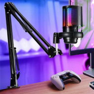 Detailed information about the product USB Gaming Microphone PC Mic Boom Arm Noise Reduction Condenser Mute Gain Monitoring for Phone Podcast Streaming YouTube Recording Computer Desktop