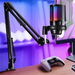 USB Gaming Microphone PC Mic Boom Arm Noise Reduction Condenser Mute Gain Monitoring for Phone Podcast Streaming YouTube Recording Computer Desktop. Available at Crazy Sales for $39.95