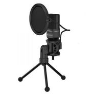 Detailed information about the product USB Gaming Microphone Computer Condenser PC Mic With Tripod Stand And Pop Filter (Black)