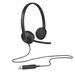 USB Headset H340 Stereo USB Headset for Windows and Mac in Black. Available at Crazy Sales for $34.95