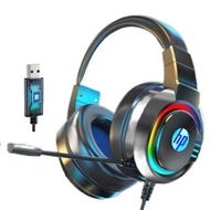 Detailed information about the product USB PORT HP Headset for PC Computer hp8003 7.1 Stereo with Microphone Over-Ear Headphones Gaming and Online Classes