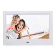 Detailed information about the product USB Powered Digital Picture Frame 7 Inch Digital Photo Frame, Only Compatible USB Disk and TF card (White)