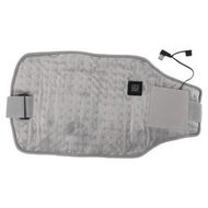 Detailed information about the product USB Powered Heated Waist Wrap Adaptable Temperature Menstruation Crustration Heating Pad Heating Waist Wrap Heating Pad for Waist Neck Knee, Grey
