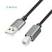 USB Printer Cable, 3 Meters USB A to B Cable, Compatible with Hp, Canon, Brother, Samsung, Dell, Epson, Lexmark, Xerox, and More. Available at Crazy Sales for $12.95