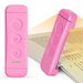 USB Rechargeable Book Light for Reading in Bed,Portable Clip-on LED Reading Light,3 Amber Colors & 5 Brightness Dimmable,Compact & Long Lasting (Pink). Available at Crazy Sales for $24.99