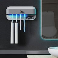 Detailed information about the product UV Toothbrush Sanitizer Dryer Cleaner Sterilizer Holder Heating Fan Drying Function UVC-LED Wall Mounted