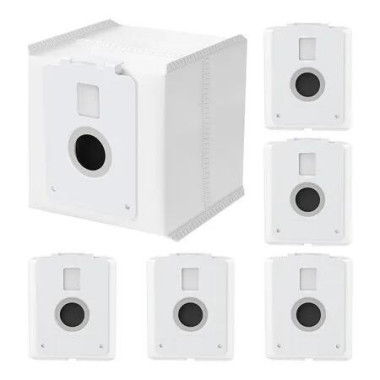 Vacuum Dust Bags 6PCS Replacement Compatible with LG CordZero Cordless Cleaners Disposal Bags for All in One Tower Models A939KBGS A938KBGS A937KGMS