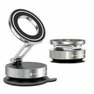 Detailed information about the product Vacuum Magnetic Phone Holder Suction Magnetic 360 Degree Adjustable Car Phone Holder,Cell Phone Holders with Adhesive Paper(Silver)