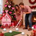 Valentine Golf Game Set With Candy Cane Club 6 Balls,Portable Golf Course Set,For Family Parties,Indoor And Office Fun Valentine Gift. Available at Crazy Sales for $19.99