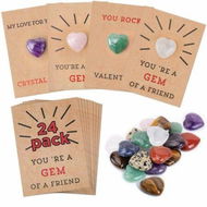 Detailed information about the product Valentines Day Gifts for Kids,24 Pack Valentines Cards with Heart-Shape Crystals,Valentine Gift Exchange for Boys Girls Toddlers Class Classroom School Party Favor