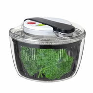 Detailed information about the product Vegetable Dryer Salad Spinner Hand Press Spinner Machine Vegetables Strainer,Salad Making Bowl High-Speed Rotation Mixer for Chilli,Spinach,Tomatoes(Black)