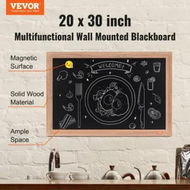 Detailed information about the product VEOVR 762x508 mm Magnetic Chalk Board Hanging Message Signs with Chalks & Eraser Vintage Wooden Chalkboard Sign Rustic Brown Framed Calendar and Bulletin