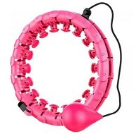 Detailed information about the product VERPEAK Weighted Hula Hoop with 26 Detachable Knots (Pink)