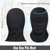 Detailed information about the product Versatile Breathable Balaclava Face Mask provides full-face coverage for warmth and protection during skiing,snowboarding, motorcycling,and other outdoor activities