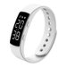 Vibrating Alarm Wristband, Silent Waterproof Watch with Motion Data Memory for Heavy Sleep and Sports White. Available at Crazy Sales for $24.95