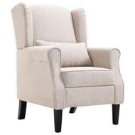 Detailed information about the product vidaXL Armchair Beige Fabric