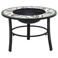 Detailed information about the product VidaXl Mosaic Fire Pit Green 68cm Ceramic