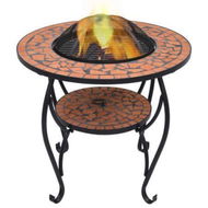 Detailed information about the product VidaXL Mosaic Fire Pit Table Terracotta 68 Cm Ceramic