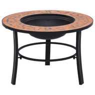 Detailed information about the product VidaXl Mosaic Fire Pit Terracotta 68cm Ceramic