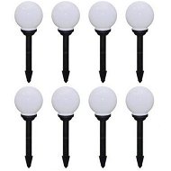 Detailed information about the product VidaXL Outdoor Pathway Lamps 8 Pcs LED 15 Cm With Ground Spike