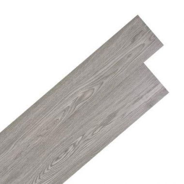 VidaXL Self-adhesive PVC Flooring Planks 5.02 Square Meters 2mm Dark Grey