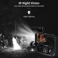 Detailed information about the product Video Camera Camcorder 4K 56MP Vlogging Camera With Microphone And Remote Control