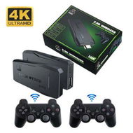 Detailed information about the product Video Game Console 2.4G Double Wireless Controller Game Stick 4K 10000 Games 64GB Retro Games For PS1/GBA.