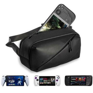 Video Game Storage Case for PS Portal,Storage Bag for Dock Station and Game controller Accessories