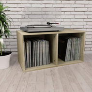 Detailed information about the product Vinyl Storage Box Sonoma Oak 71x34x36 Cm Chipboard